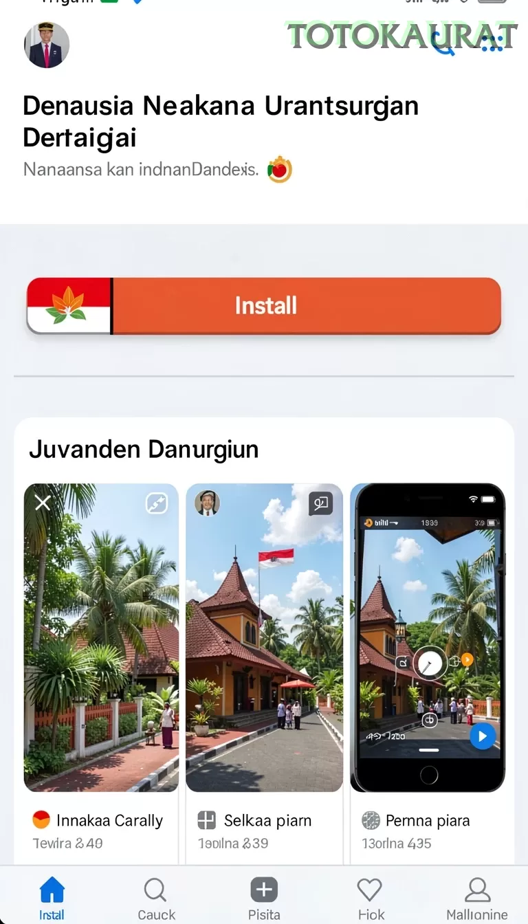Cuplikan layar NEKATWIN — halaman utama